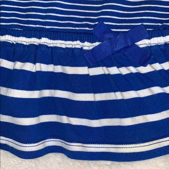 Baby Gap Blue stripe Dress 3-6 mos tank sundress - Picture 3 of 8